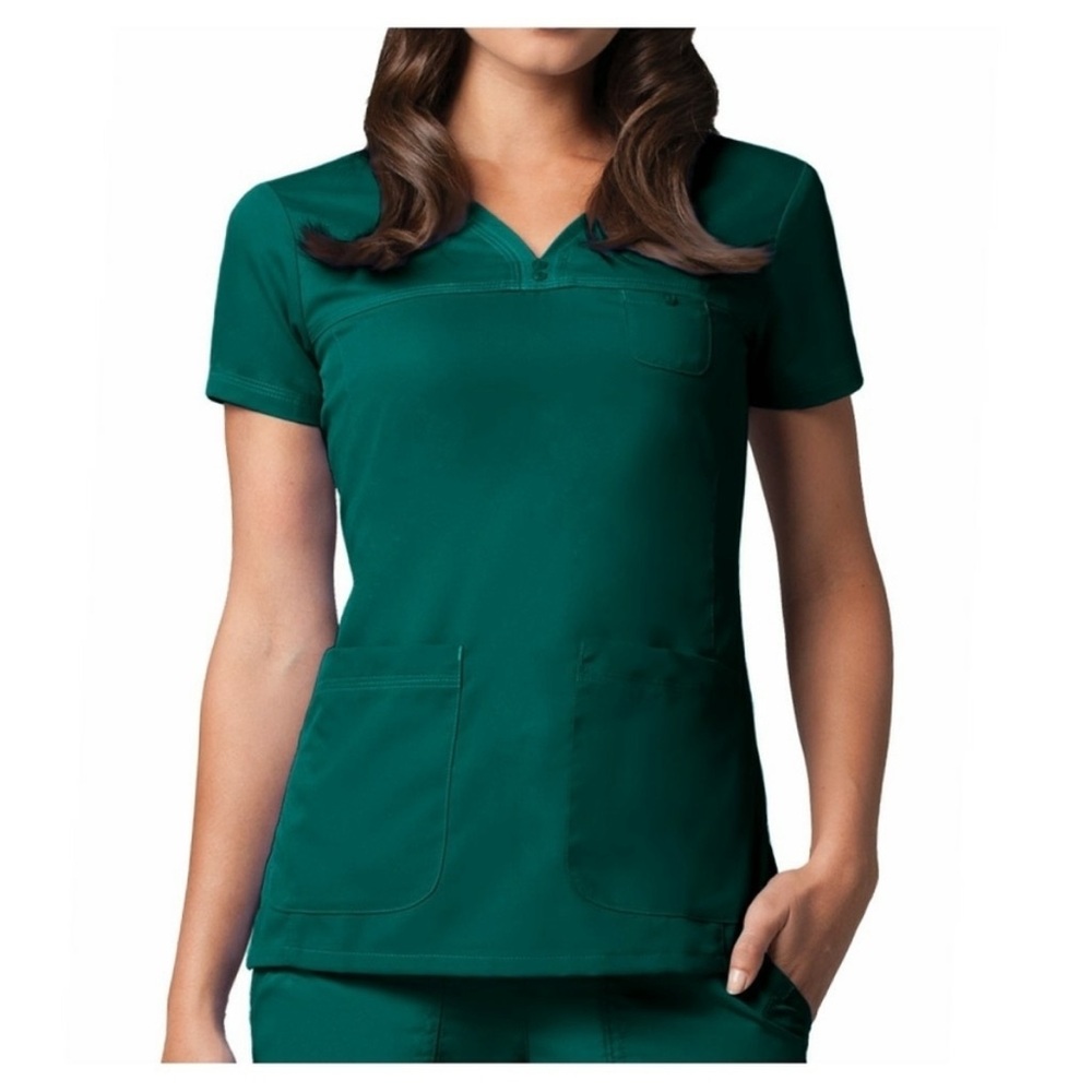 Grey’s Anatomy V neck 3 pocket Scrub Top 5X